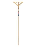Asfalthark - 14 tanden - Versterkt - Gesmeed staal - Essenhouten steel - 160 cm