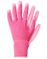 Werkhandschoenen - Polyester - Roze - Maat S - Ultralicht