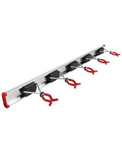 Bruns - Gereedschapsrail - 5 Gereedschapsklemmen - 75 centimeter
