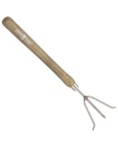 Dutch Garden - Handcultivator - Roestvrijstaal - FSC-Hout - Lang handvat