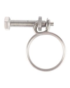 Draadslangklem - Met schroef - Gegealvaniseerd - 24-28 mm - 2 stuks