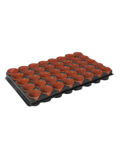 Plantenpotjes - Stekpotjes - Met drainage - Rond - 40 stuks