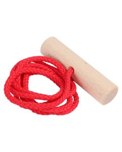 Trekkoord - Voor slee - Houten handvat - 130 cm