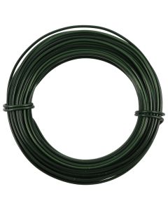 Spandraad - Metaal - Geplastificeerd - 15 meter - Groen