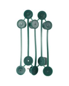 Plantenklemmen groen 15mm 15st