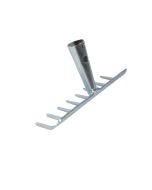 Tuinhark - 8 tanden - Verzinkt - 20 cm - Zonder steel en sticker