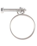 Draadslangklem - Met schroef - Gegealvaniseerd - 35-40 mm - 2 stuks