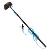 Wasborstelset - Telescopisch - Met slang en zeepdispenser - Met raamwisser - Tot 650 cm