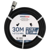 Druppelslang - Rubber - Met koppelingen - 1/2 inch - 30 meter