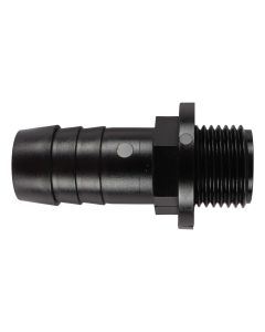 Slangtule - Met buitendraad - Kunststof - 1/2 inch naar 19 mm