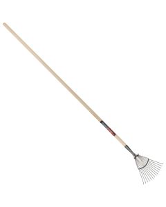 Gazonhark - Gesmeed - Professioneel - 14 tanden - Essenhouten steel - 160 cm
