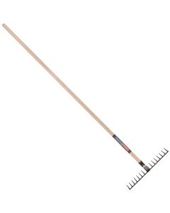 Tuinhark - Gesmeed - Professioneel - 16 tanden - Essenhouten steel - 160 cm 
