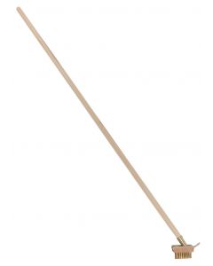 Hendrik Jan weed brush with hook and handle