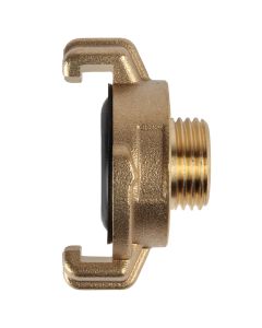 Gk-snelkoppeling 1/2inch met aansluiting uitwendige draad (messing) op kaart