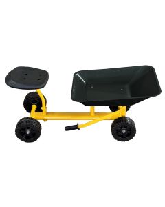 Zandauto - Voor kinderen - Op wielen - Kiepbaar - Metaal