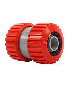 Dubbele slanghouder dia 18-23 mm (pvc) op kaart