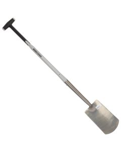 Spade - Met hals - Blank geslepen - Glasfiber steel - 76 cm