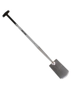 Spade - Met hals - Blank geslepen - Glasfiber steel - 76 cm