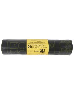 Vuilniszak Komo 60L 20 stuks