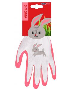 Kinderwerkhandschoenen - Konijn - 5-7 jaar