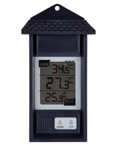 Thermometer - Digitaal - Min/max temperatuur - Kunststof