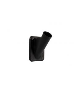 Flagpole holder plastic black