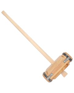 Frisian garden hammer - Round - Ash wood handle - 110 cm