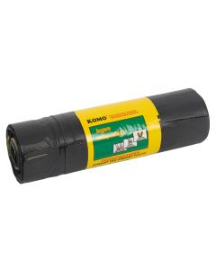 Vuilniszak Komo met trekband 60L 15 stuks