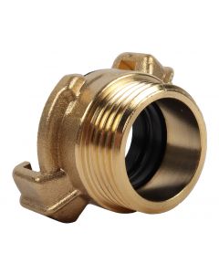 Gk-snelkoppeling 1inch met aansluiting uitwendige draad (messing) op kaart