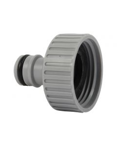 Kraannippel met inwendige draad 1inch (pvc)