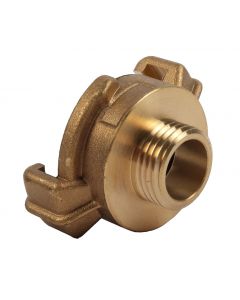 Gk-snelkoppeling 1/2inch met aansluiting uitwendige draad (messing) op kaart