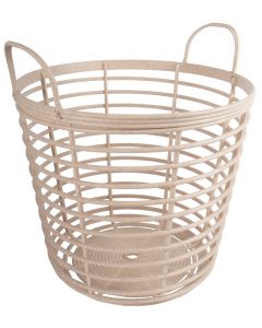 Mand Eco 40L creme hout/PP 