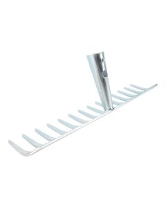 Tuinhark - 14 tanden - Verzinkt - 35 cm - Zonder steel