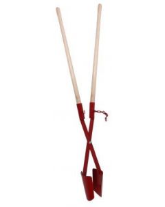 Palenzetter - Essenhouten stelen - dia 20-25 centimeter