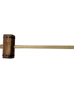 Hendrik Jan houten hamer met steel 3,5 kg