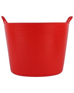 Flexibele kuip - Met hendels - Kunststof - 38 liter - Rood