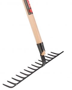 Garden rake - Forged - Professional - 14 teeth - Without handle