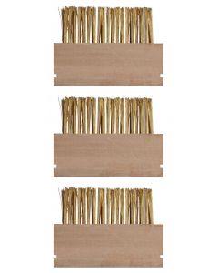 Onkruidborstels - 3 stuks - Voor houder - Zonder steel