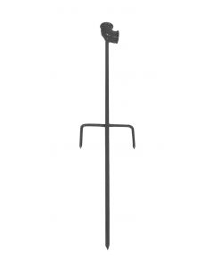 Metalen piket elleboog met 3/4 inch aansluiting inwendige draad lengte 60 cm