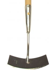Hendrik Jan schoffel rond 16 cm met steel 160 cm