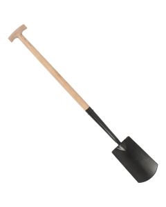 Spade - Gehard staal - Essenhouten steel - 76 cm