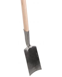 Betuwe Clay Spade - Blank polished - Ash wood handle - 100 cm