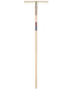 Asfalthark - 16 tanden - 40 cm - Gesmeed staal - Essenhouten steel - 160 cm