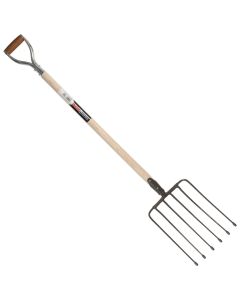 Bietenvork - 6 tanden - Professioneel - Essenhouten steel - 85 cm