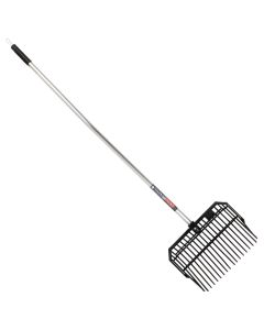 Paardenstalvork - Ergonomisch - Aluminium steel - 140 centimeter