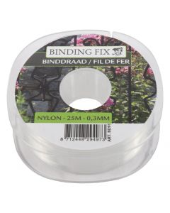 Nylonbinddraad 25meter x ,3mm