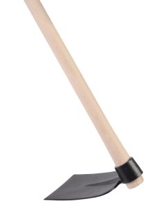 Landhak - Onkruidhak - Gesmeed - 14 cm - Houten steel - 130 cm