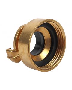 Gk-snelkoppeling 1 1/2inch met aansluiting inwendige draad (messing) op kaart