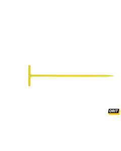 Draadpen met T-greep 600 mm RAL 1021