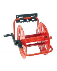Ag 132 - draagbare muurhaspel 25m - 1/2 inch of 25m 5/8 inch in gelakt metaal